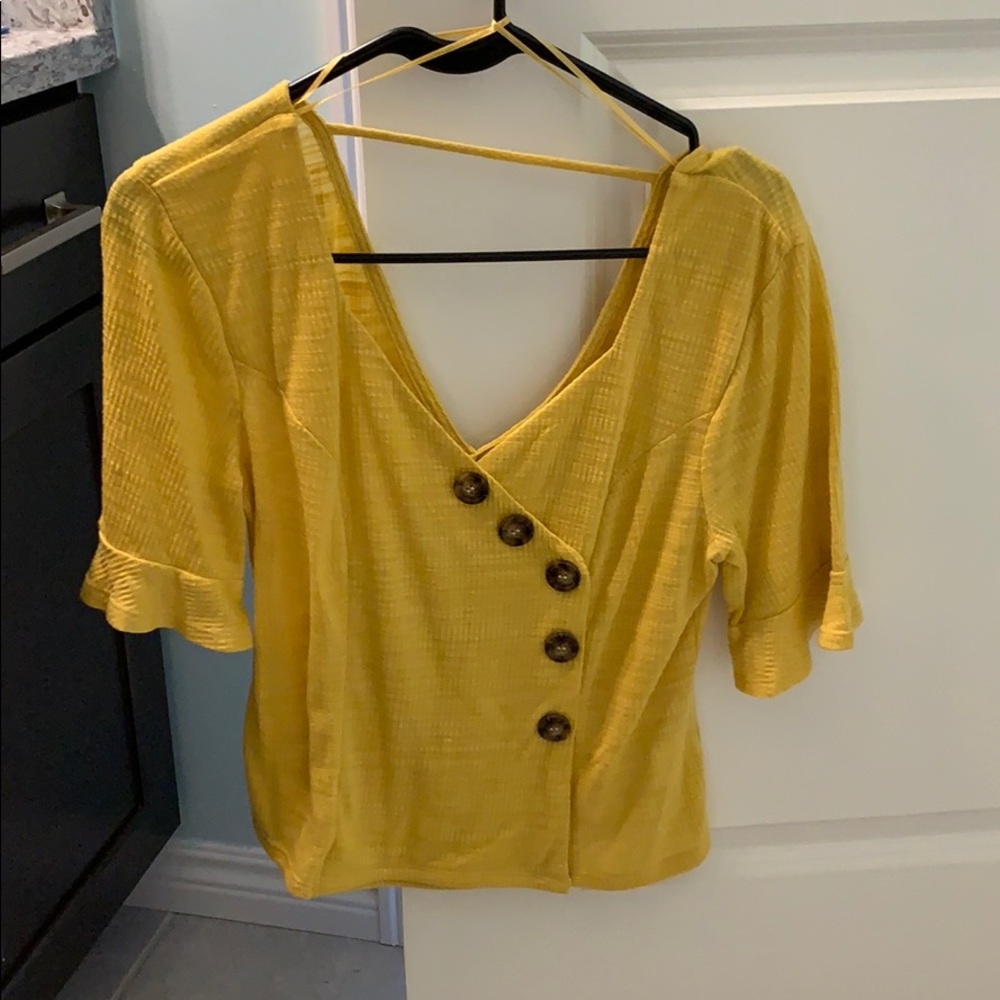 Yellow sweater